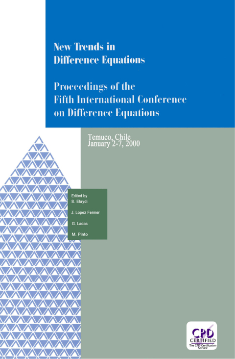 Cover image for book New Trends in Difference Equations