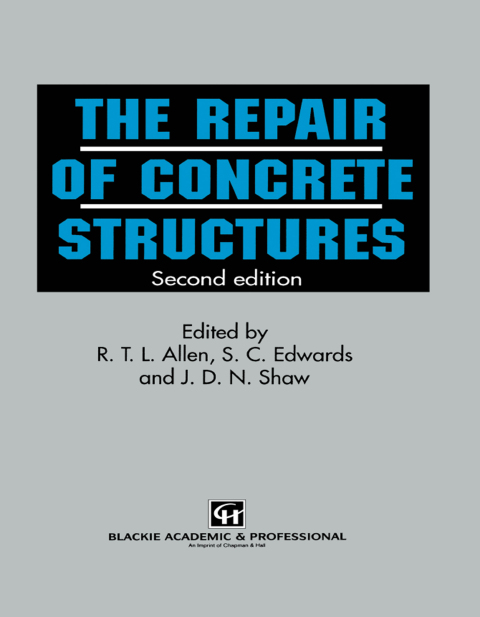 Cover image for book Repair of Concrete Structures