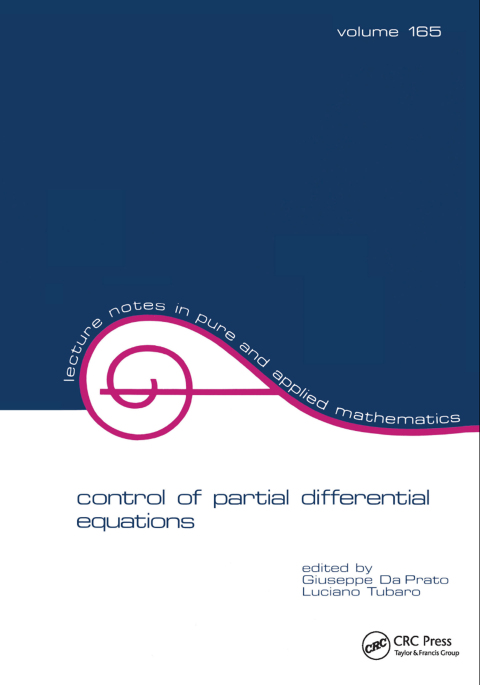 Cover image for book Control of Partial Differential Equations