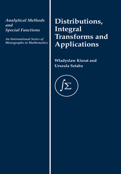 Cover image for book Distribution, Integral Transforms and Applications