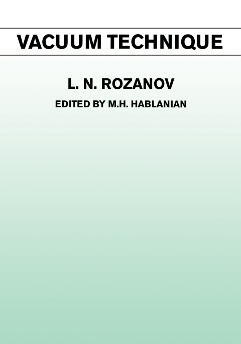 Cover image for book Vacuum Technique
