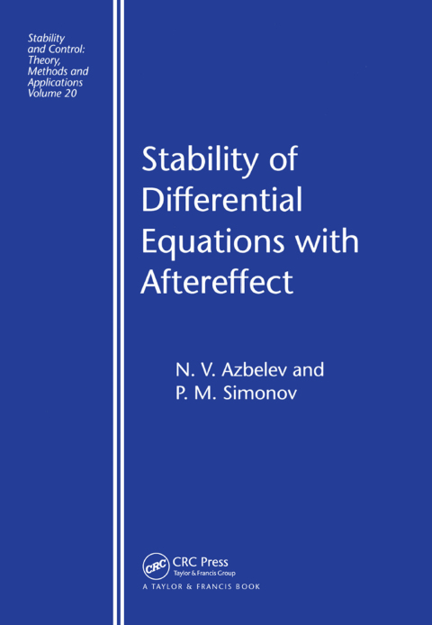 Cover image for book Stability of Differential Equations with Aftereffect