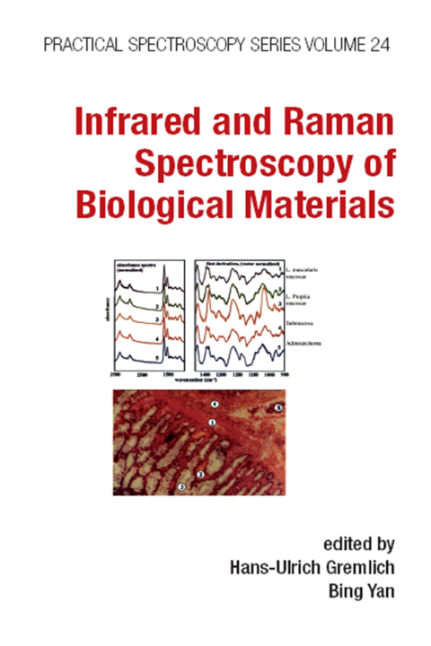 Cover image for book Infrared and Raman Spectroscopy of Biological Materials