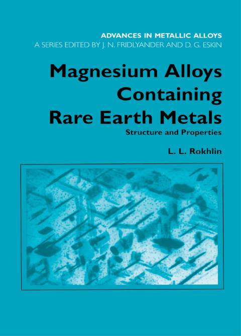 Cover image for book Magnesium Alloys Containing Rare Earth Metals