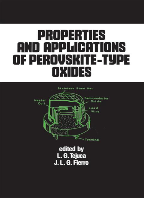 Cover image for book Properties and Applications of Perovskite-Type Oxides