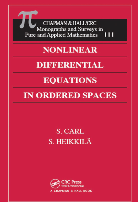 Cover image for book Nonlinear Differential Equations in Ordered Spaces