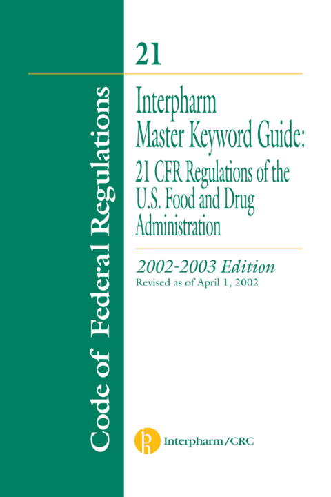 Cover image for book Interpharm Master Keyword Guide