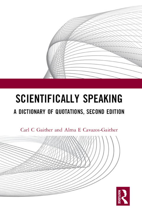 Cover image for book Scientifically Speaking