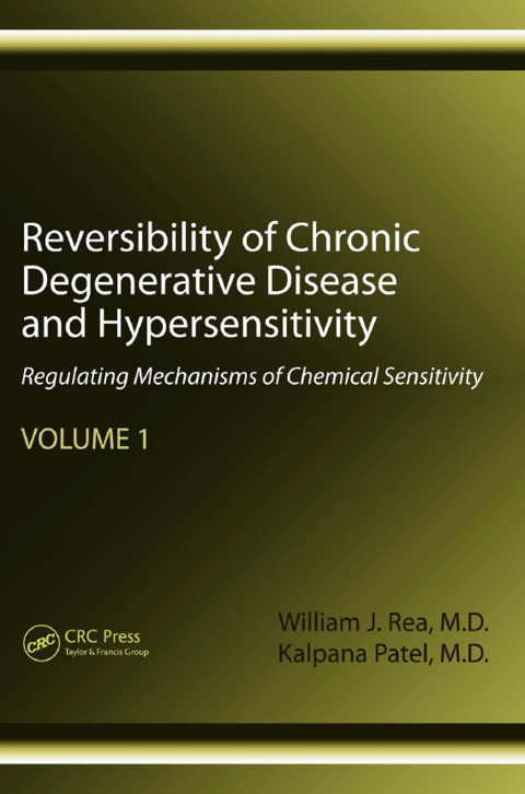 Cover image for book Reversibility of Chronic Degenerative Disease and Hypersensitivity, Volume 1