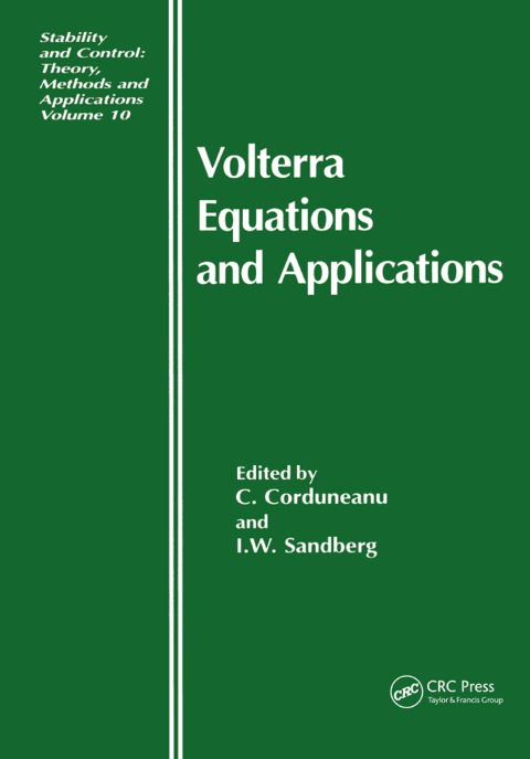 Cover image for book Volterra Equations and Applications