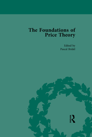 The Foundations of Price Theory Vol 1