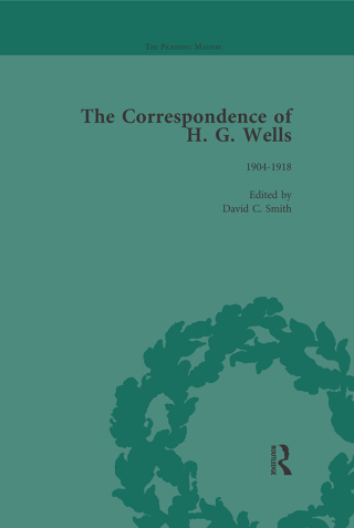 The Correspondence of H G Wells Vol 2