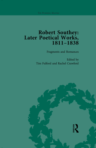 Robert Southey: Later Poetical Works, 1811-1838 Vol 4