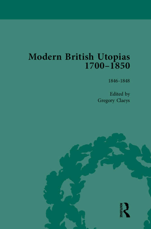 Modern British Utopias, 1700-1850 Vol 8 