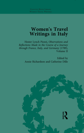 Women's Travel Writings in Italy, Part I Vol 4