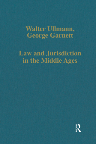 Law and Jurisdiction in the Middle Ages