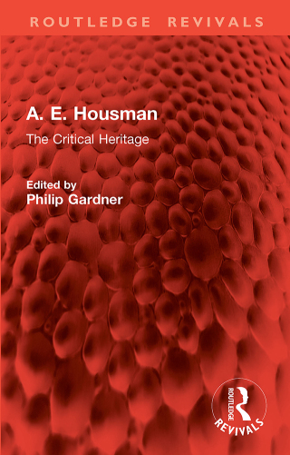 A. E. Housman