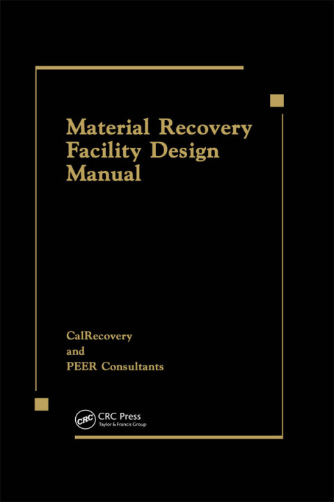 Cover image for book Material Recovery Facility Design Manual