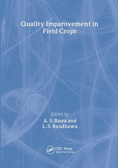 Cover image for book Quality Improvement in Field Crops