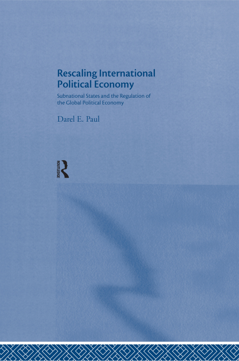 Cover image for book Rescaling International Political Economy