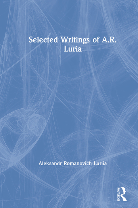 Cover image for book Selected Writings of A.R. Luria