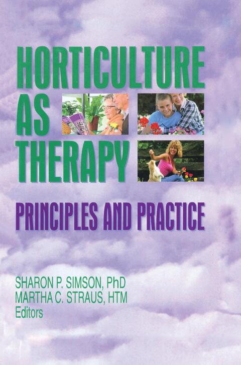 Cover image for book Horticulture as Therapy
