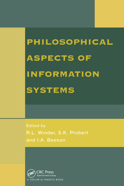 Cover image for book Philosophical Issues In Information Systems
