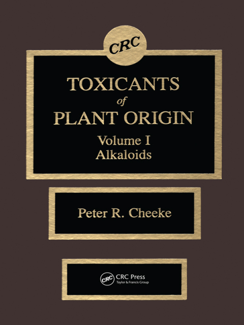 Cover image for book Toxicants of Plant Origin