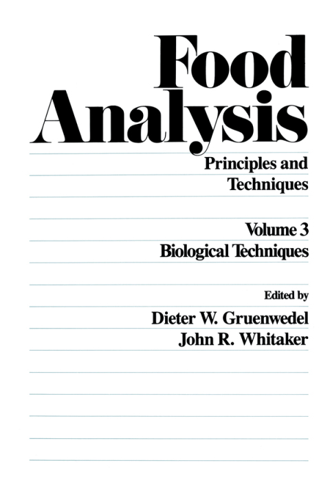 Cover image for book Food Analysis