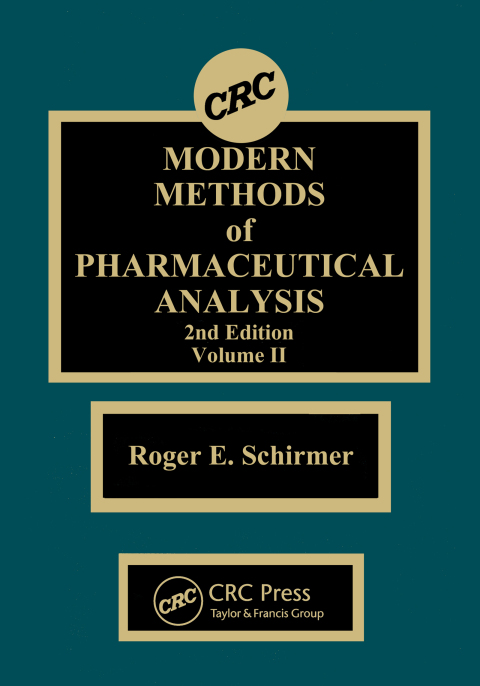 Cover image for book Modern Methods of Pharmaceutical Analysis, Volume II