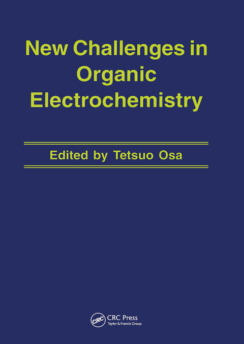 Cover image for book New Challenges in Organic Electrochemistry