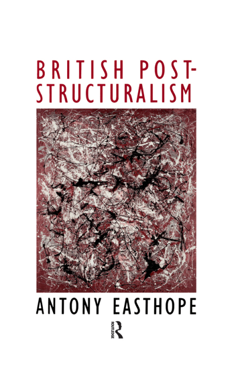Cover image for book British Post Structuralism