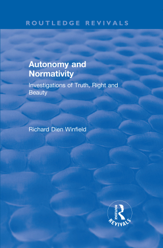 Autonomy and Normativity