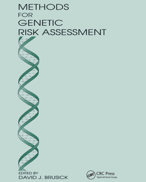 Cover image for book Methods for Genetic Risk Assessment