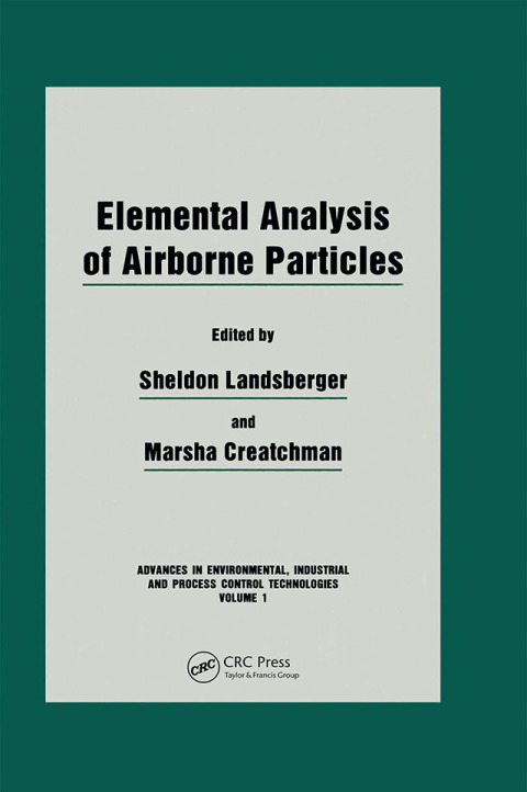 Cover image for book Elemental Analysis of Airborne Particles