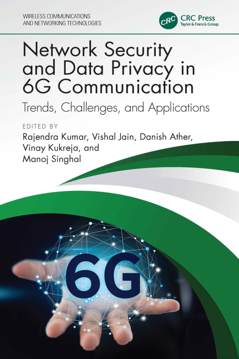 Cover image for book Network Security and Data Privacy in 6G Communication