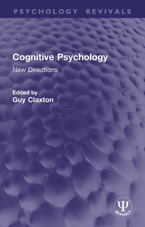 Cognitive Psychology: New Directions 