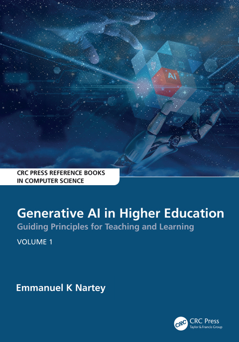 Cover image for book Generative AI in Higher Education:Guiding Principles for Teaching and Learning
