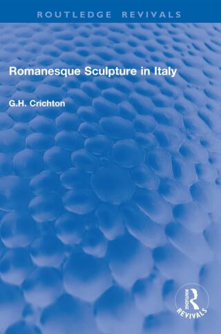 Romanesque Sculpture in Italy