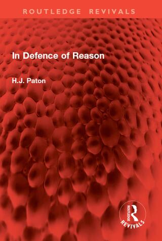 In Defence of Reason