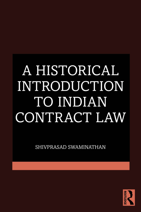 Cover image for book A Historical Introduction to Indian Contract Law
