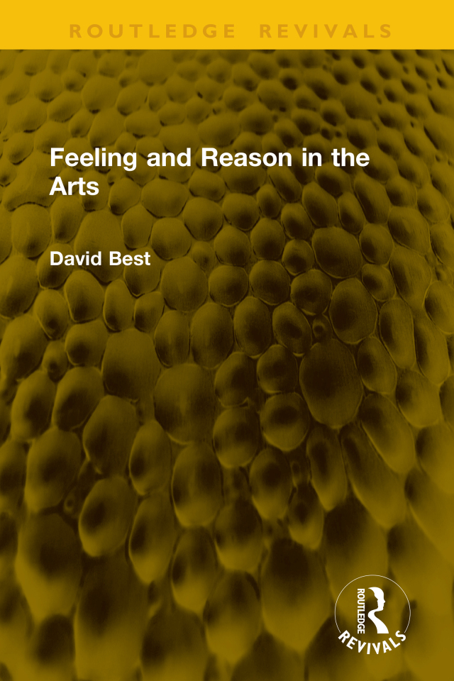 Feeling and Reason in the Arts