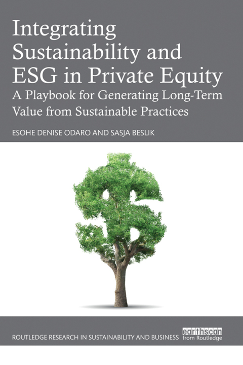 Cover image for book Integrating Sustainability and ESG in Private Equity