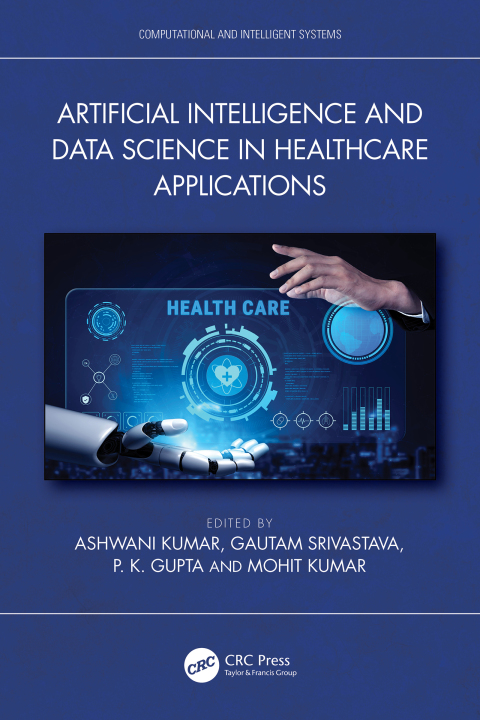 Cover image for book Artificial Intelligence and Data Science in Healthcare Applications