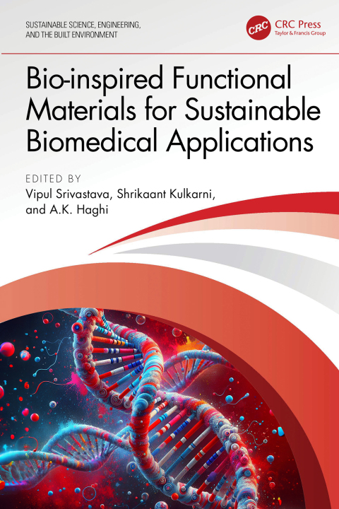 Cover image for book Bio-inspired Functional Materials for Sustainable Biomedical Applications