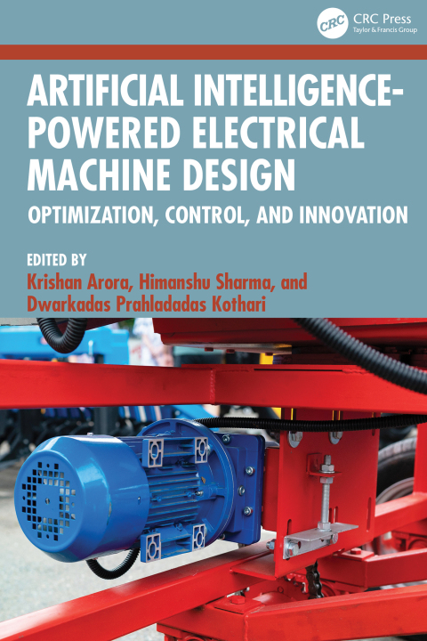 Cover image for book Artificial Intelligence-Powered Electrical Machine Design