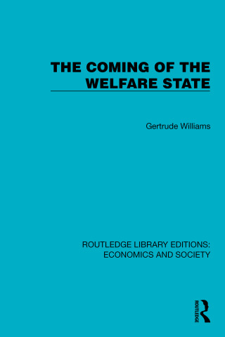 The Coming of the Welfare State