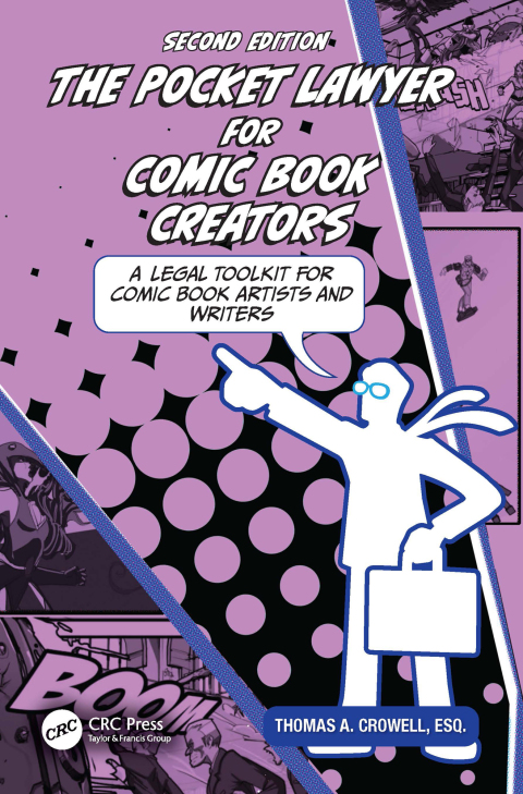 Cover image for book The Pocket Lawyer for Comic Book Creators