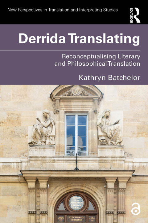 Cover image for book Derrida Translating