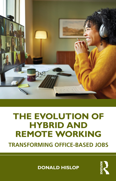 Cover image for book The Evolution of Hybrid and Remote Working
